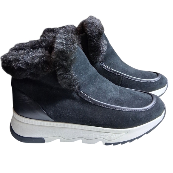 GEOX Amphibiox Waterproof Fur-Lined Winter Boots – Women’s 9 - Picture 1 of 11